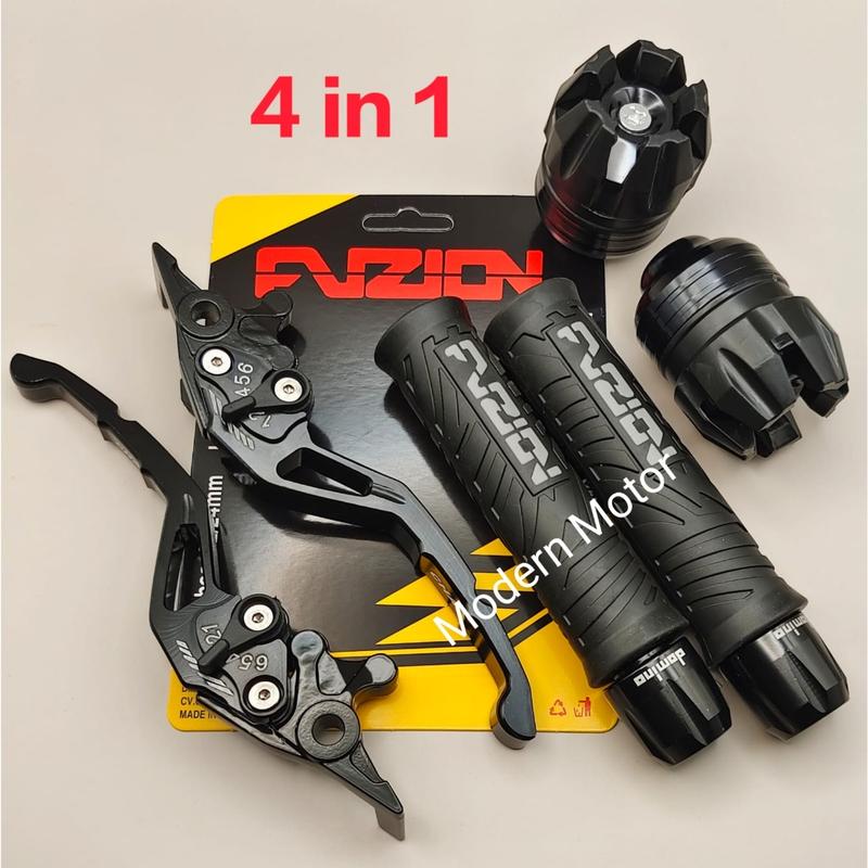 [ Paket 4in1 ] Model Hayaidesuu THE STORM / Handgrip FUZION + Jalu Stang Cnc + Jalu As + Handle Setelan Cnc Mio j Xeon Beat RK King Vixion Aerox PCX Adv N-max Vario 150 Tiger Ninja 250 4