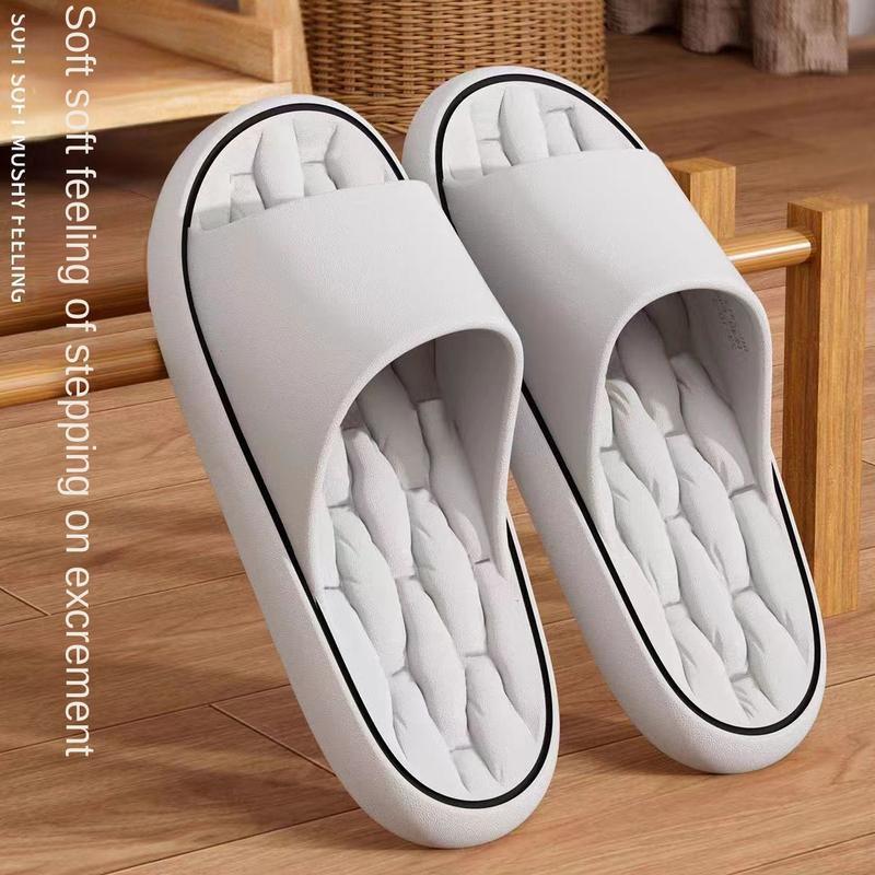 Product Introduction of 2025 New Deodorant Slippers Men's Indoor Home Bathroom Bath Non-Slip Couple Soft Slippers 3