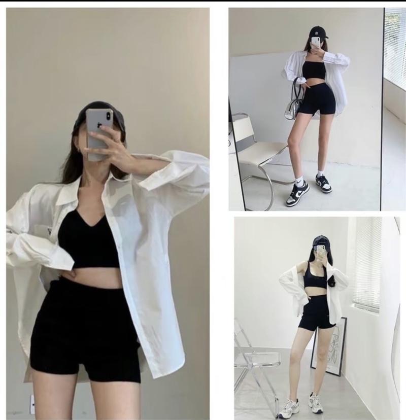 Product Introduction of (XẢ KHO)  Combo 3 Quần( có bán lẻ) Quần Short Ôm Body Thể Thao Co Dãn 4 Chiều Chất Uni Mềm Mát (H04) 4