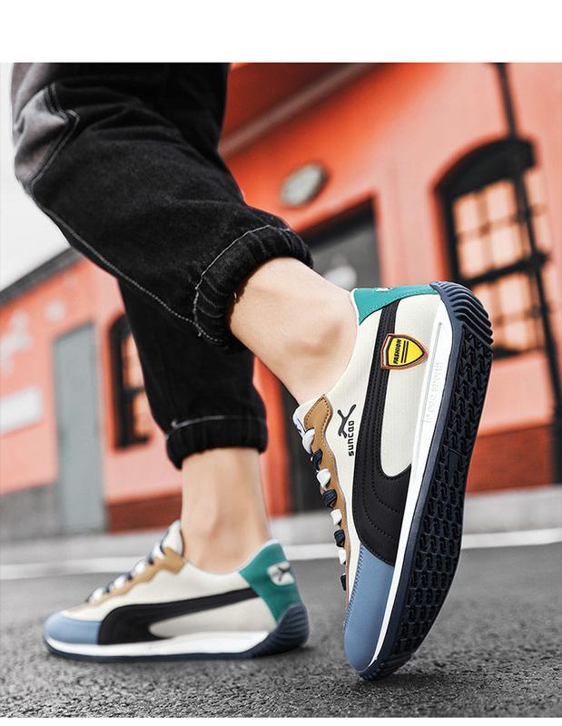 Product Introduction of Autumn Men's Shoes Breathable New Trendy All-Match Men's Casual Sneakers Youth Sports Running Shoes Soft Bottom Stylish Shoes 11