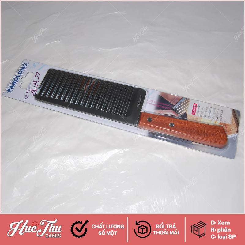 Dao cắt lượn sóng cắt rau củ quả, bánh rau câu