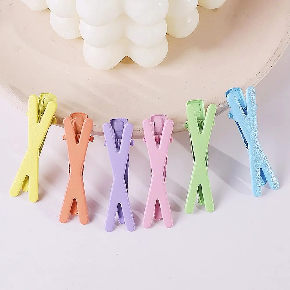 Sweet Hair Ornament Hair Clips INS Style Candy Color Duck Beak Clip Headwear Bang Clip Girls