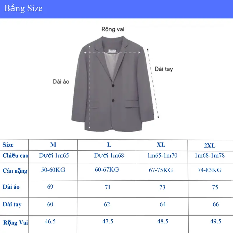 Áo khoác Blazer 2 khuy Form rộng 2 lớp thoáng khi đứng form hàn quốc DT Limited Menswear Nam 5