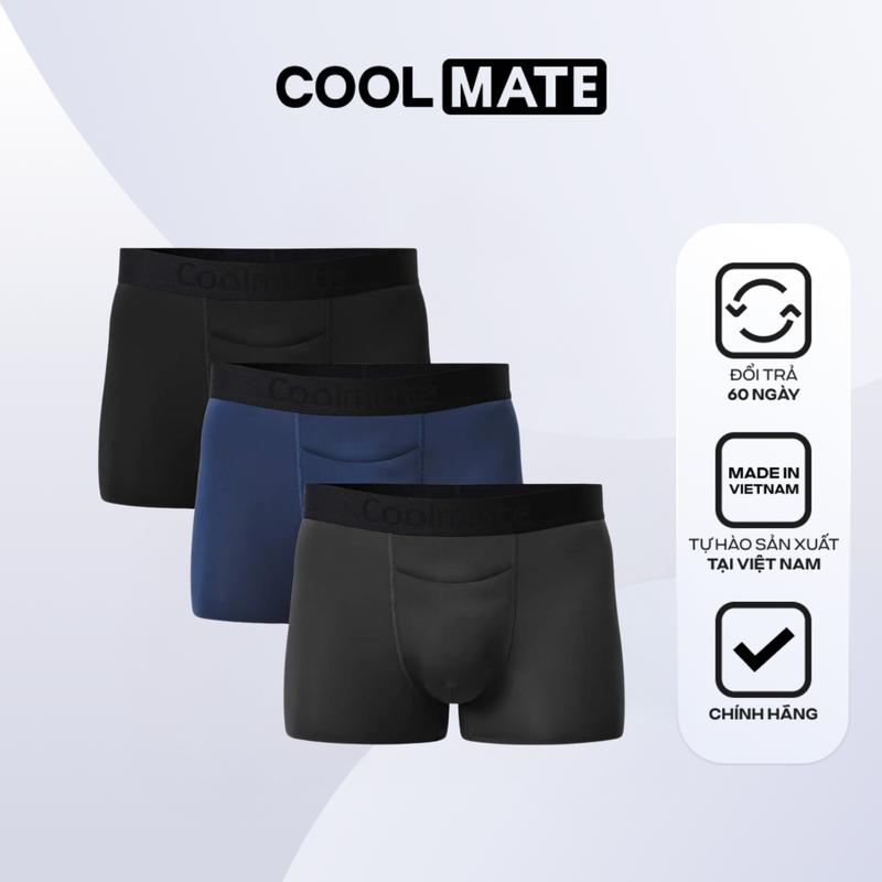 Combo 3 Quần Lót Nam Trunk Ice Cooling Khe Moi - Coolmate