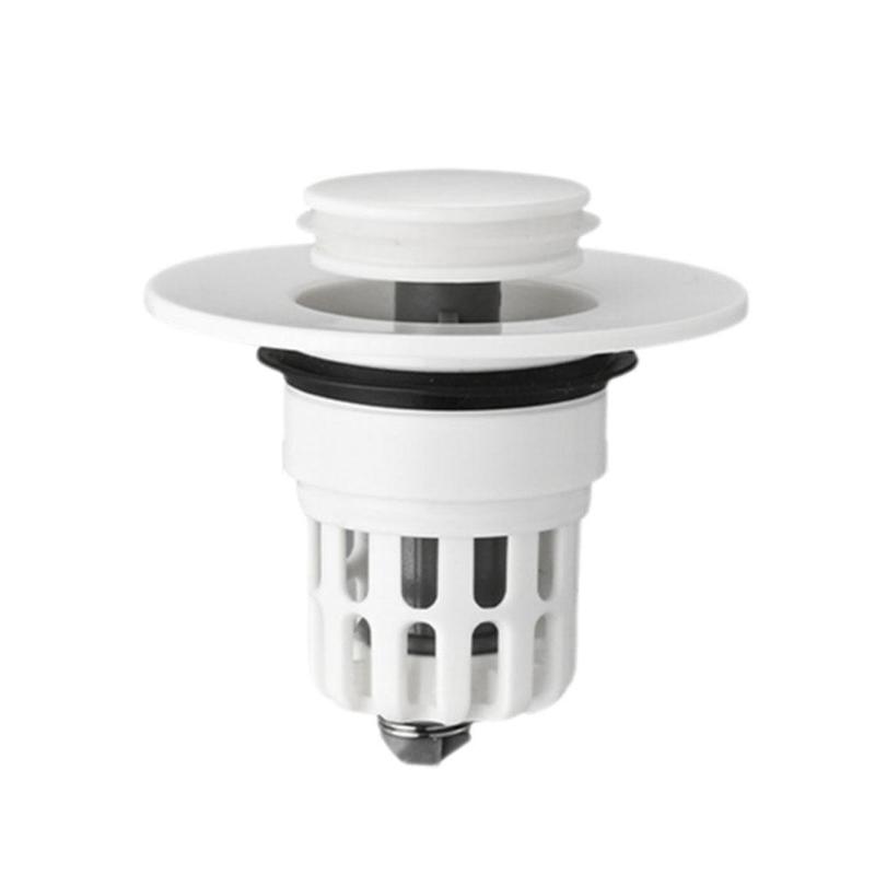 Product Introduction of Universal Sink  Washbasin Water Head Leaking Stopper Push-type Copper Basin Filter Bath Tub Drain Stopper Deodorant Plug Accessories 21