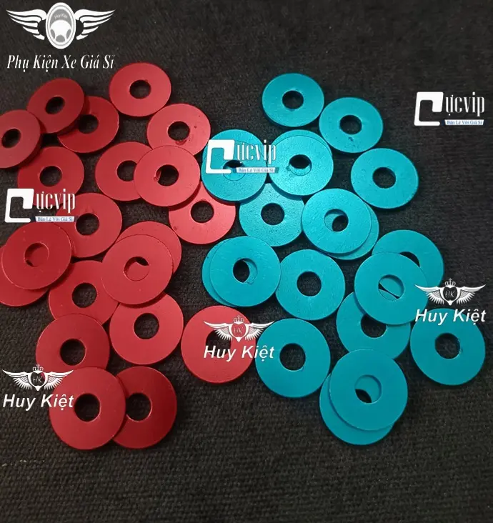 Lông Đền Nhôm Đỏ, Xanh Lục Bảo 4Li, 5Li, 6Li Lốc Máy, 6Li Dàn Áo, 8Li, 10Li, 12Li, 14Li (Giá 1 Con)