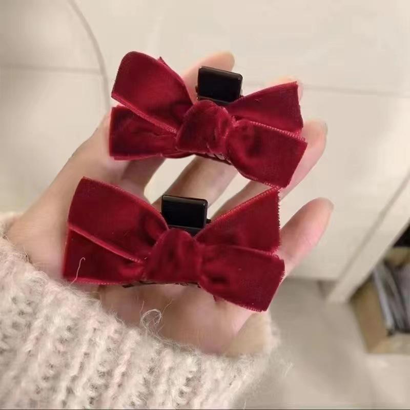 1 Chiếc Kẹp Tóc Càng Cua Nơ Nhỏ Ngọt Ngào Kẹp Tóc Nơ Nhung Công Chúa Kẹp Tóc Càng Cua Phụ Kiện Cài Tóc Phụ Kiện Tóc Hàn Quốc Cho Nữ Women 6
