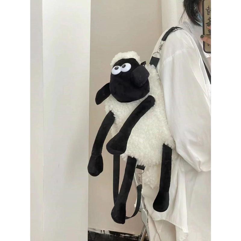 Little Red Book Same Style Shaun the Sheep Backpack Plush Children's ...