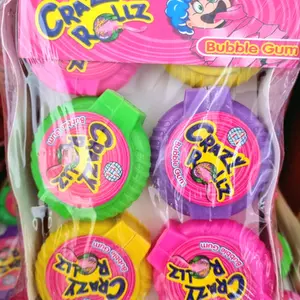 permen karet crazy rolls isi 30pcs