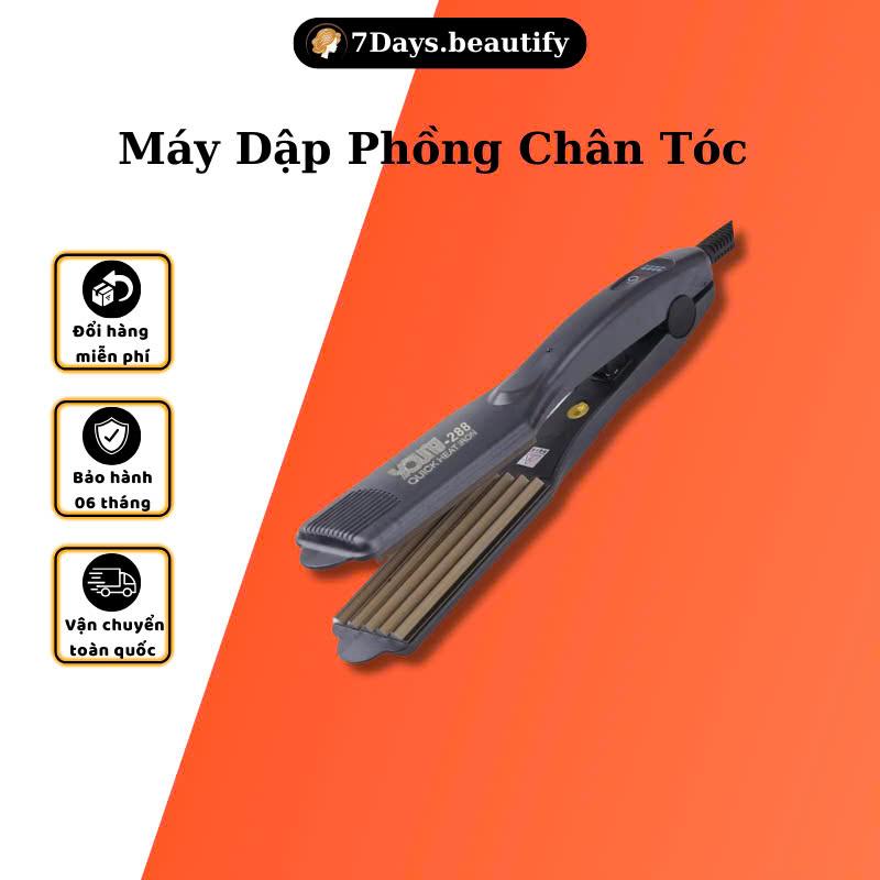 Máy Bấm Dập Phồng Răng Ngang Chân Tam Giác Dx01 7days. Beautify Với 4 Mức Nhiệt Độ Điều Chỉnh