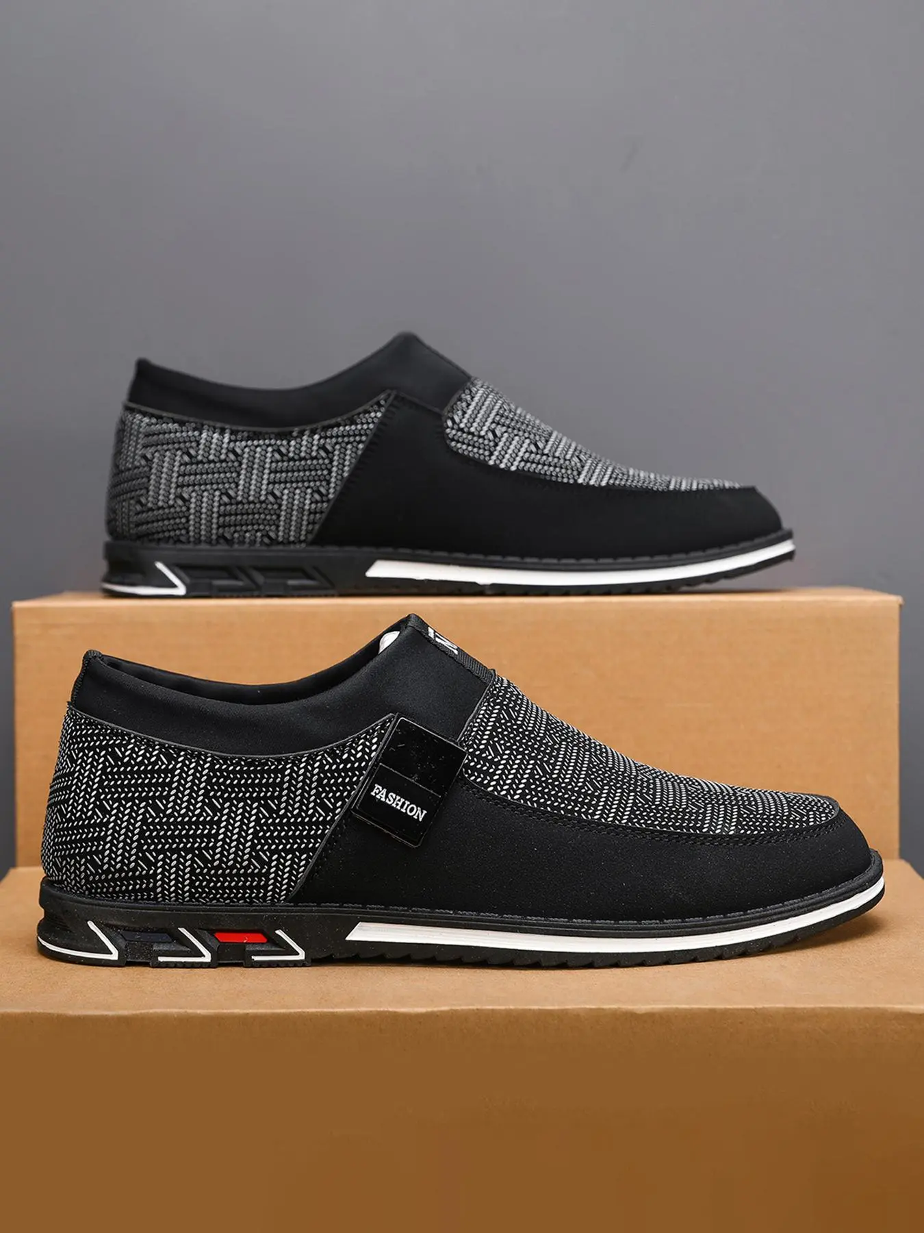 Men's Casual Breathable Mesh Sneakers, Fashionable Lace Up Low Top Shoes for Outdoor Walking Driving, Male All-match Round Toe Shoes for Daily Wear, Closed