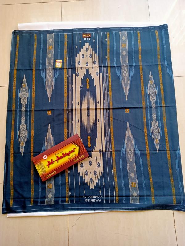 Sarung Al Anbiyaa Motif BHS Terbaru Sarung Sholat Pria Dewasa Murah Sarung Santri Viral Muslim Printing 4