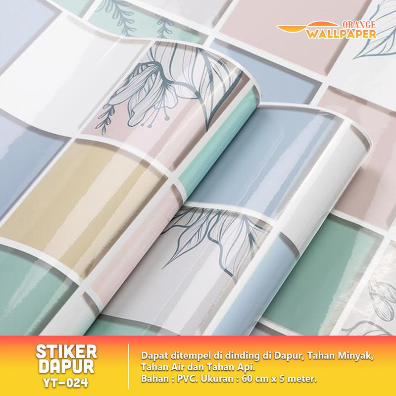 COD WALLPAPER Stiker Dapur dan Stiker Kamar Mandi Karakter Anti Minyak dan Anti air 2