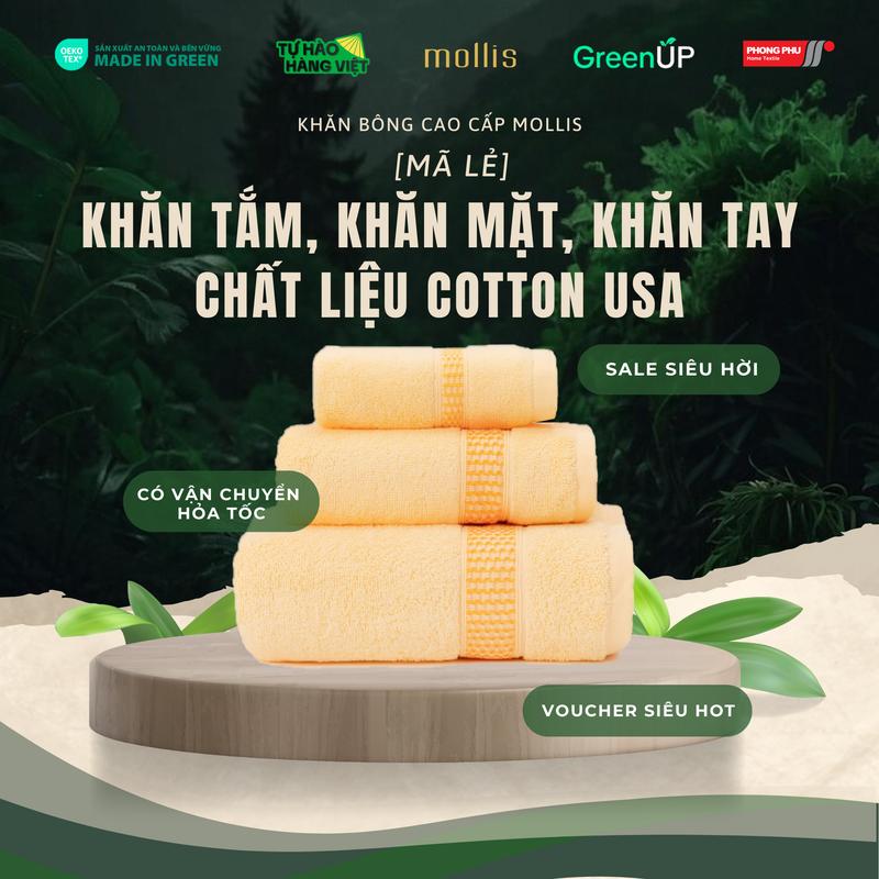 Khăn tắm khăn gội mặt khăn tay 100% Cotton USA mềm mại và siêu thấm hút tốt cho người lớn tiện lợi du lịch gội đầu spa quấn tóc tập thể thao