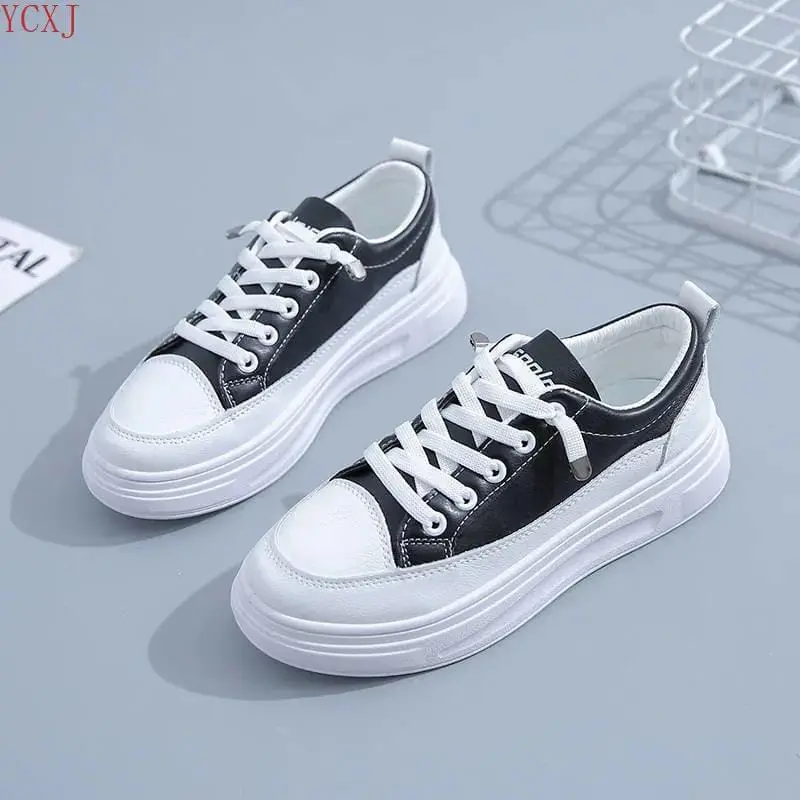Sepatu Chunky Wanita Korea Sepatu  Fashion Sneaker Wanita Import Korea Viral 2023 Termurah Bisa Cod Casual Karet Shoes Sneakers