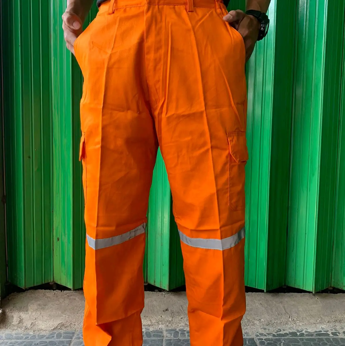 Celana panjang | celana wearpack orange