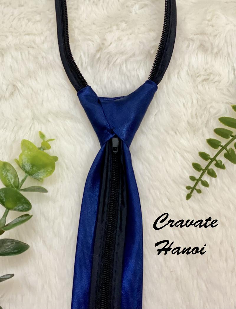 Product Introduction of Cà vạt nam thắt sẵn trơn 1 màu bản 5cm trẻ trung 15