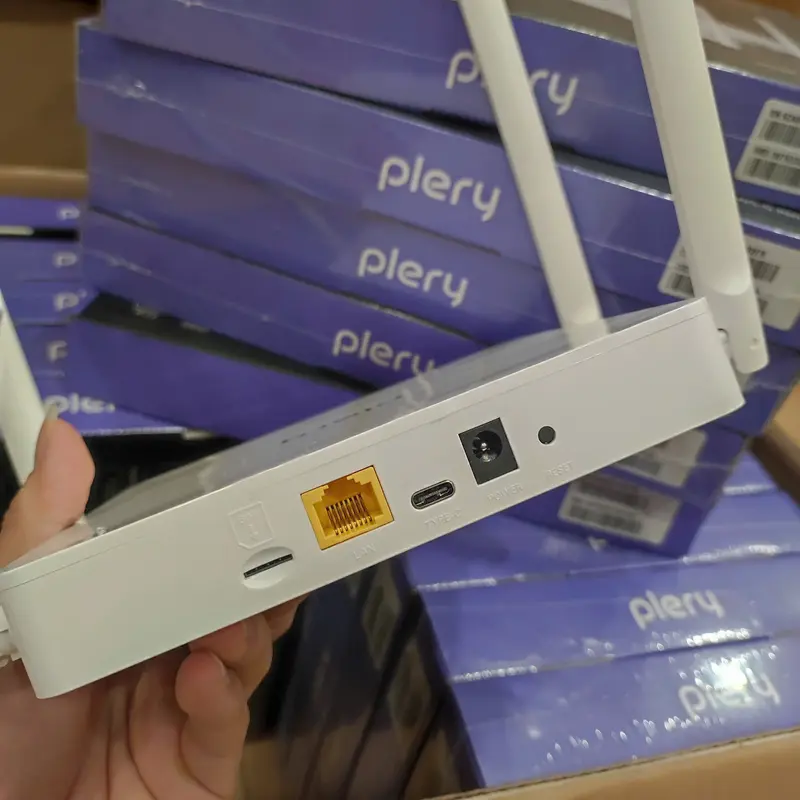 [VNS] Plery R602 Bộ Phát Wifi 4G 4 Râu Gấp Gọn (1 Wan/Lan) Kết Nối 32 Thiết Bị Không Kén Sim - Thiết Bị Mạng Việt Nam 5
