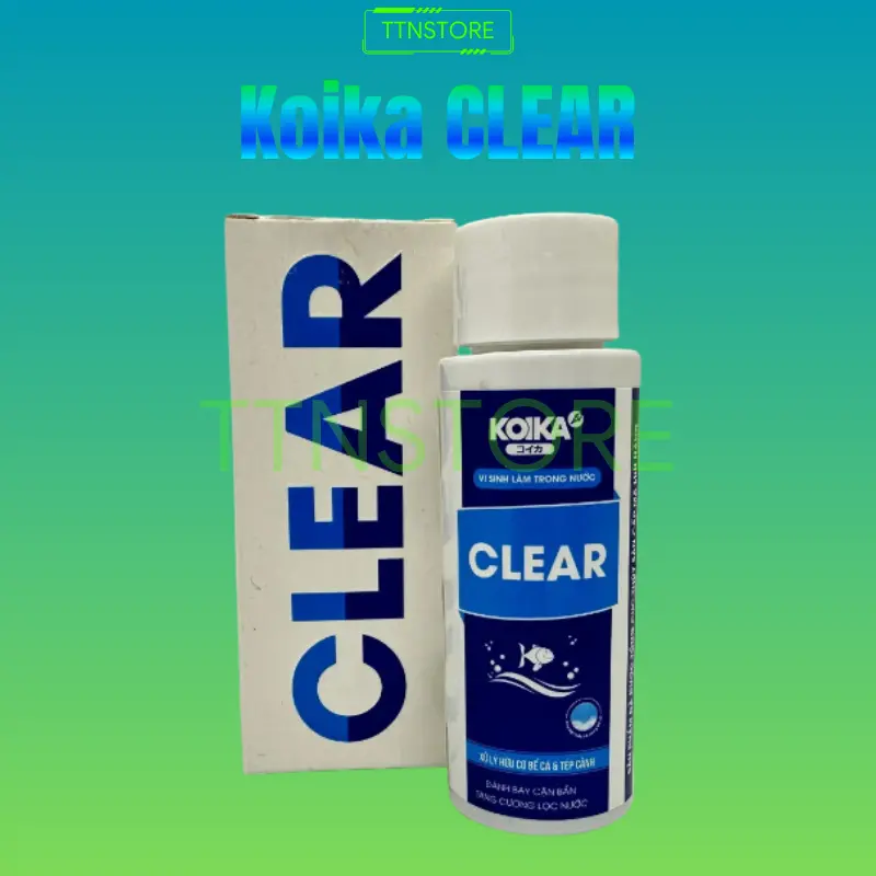 Koika CLEAR ( chai 105ml ) - Men VI SINH LÀM TRONG NƯỚC 1