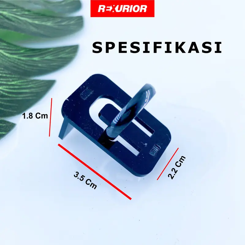 Display Dudukan jepit Ring/Cincin  Akrilik I Rexurior 3
