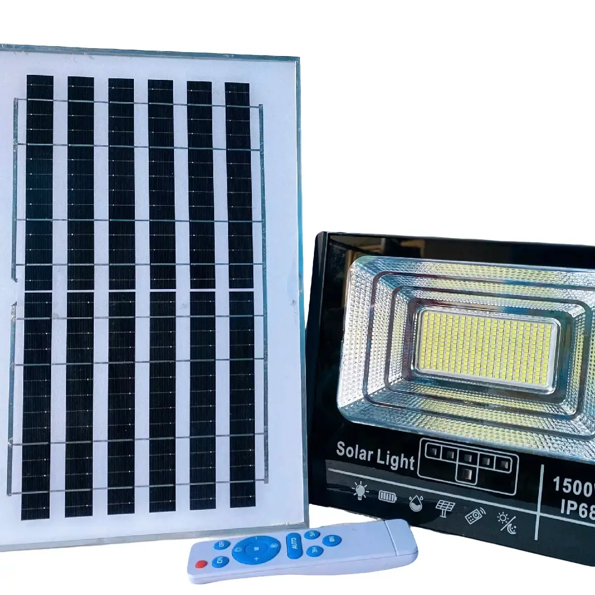 Combo 2 Đèn năng lượng mặt trời SOLAR LIGHT tiết kiệm điện năng và thân thiện với môi trường denn lmt dennang luong