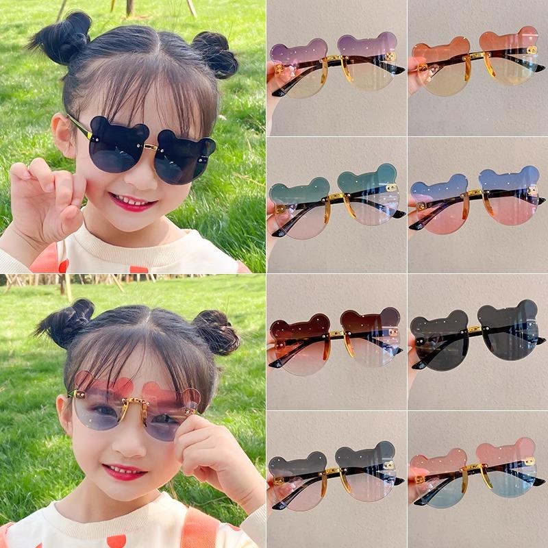 Product Introduction of แว่นตากันแดดแฟชั่น ป้องกัน UV400 แต่งหูหมีน่ารัก สําหรับเด็ก 12