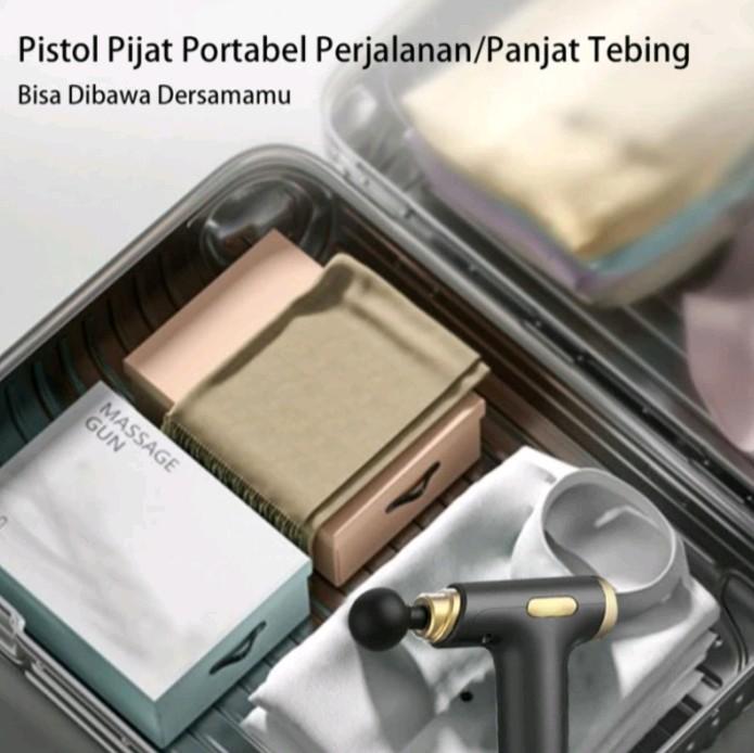 Alat Pijat / Massage Gun 4 in 1 - Deep Tissue Muscle Massager 2