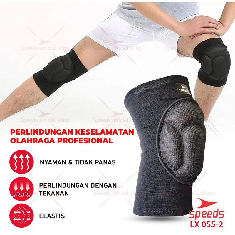 SPEEDS Dekker Olahraga Perlengkapan fitness Knee protector 055-2 3