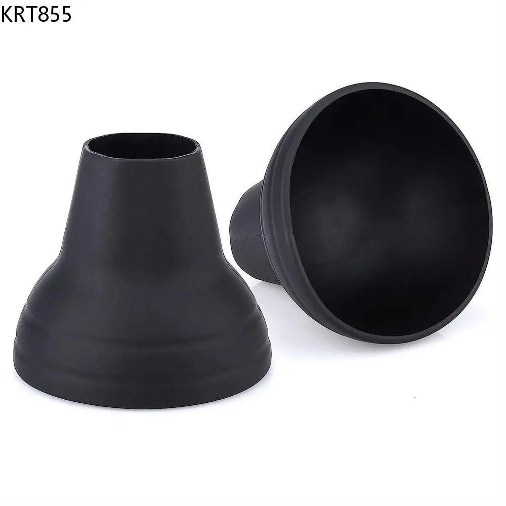 KRT855 Pickleball Accessory Suction Cup Pickleball Ball Retriever Lightweight Pick Up Balls Pickleball Grabber Black Silicone Pickleball Picker Sports Accessories