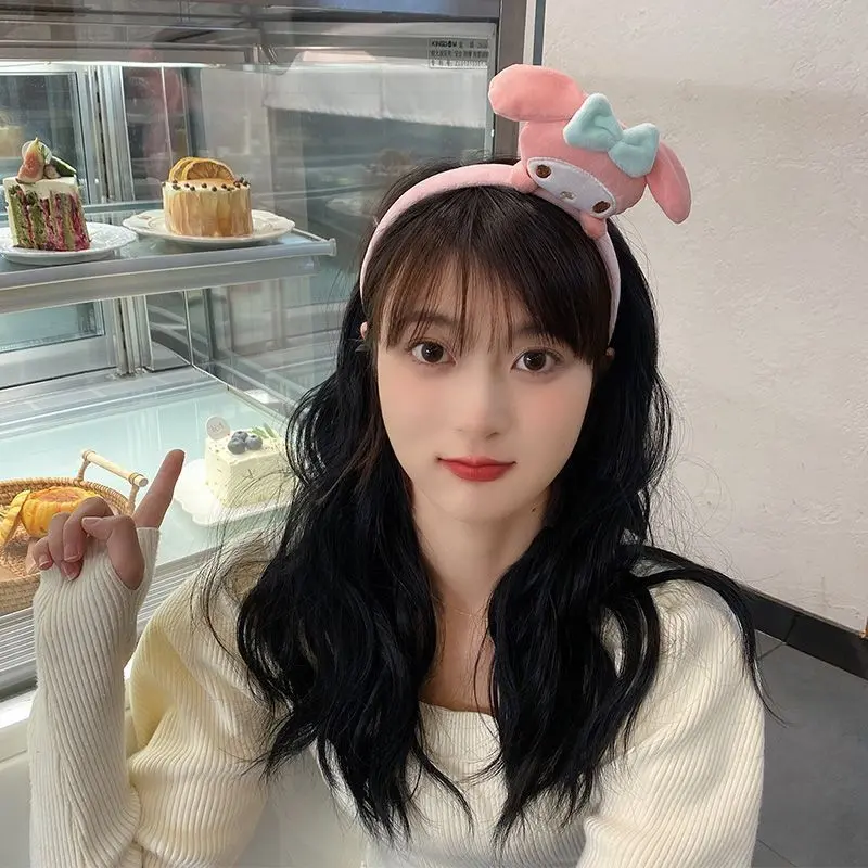 Băng Đô Cinnamoroll Babycinnamoroll, Kiểu Nữ, Pin Tóc Hoạt Hình, Băng Đô Melody Dễ Thương, Phụ Kiện Tóc Clow M, Mũ Cài Tóc Ép Tóc, Dây Buộc Tóc, Thích Hợp Để Rửa Mặt, Năm 2025 4