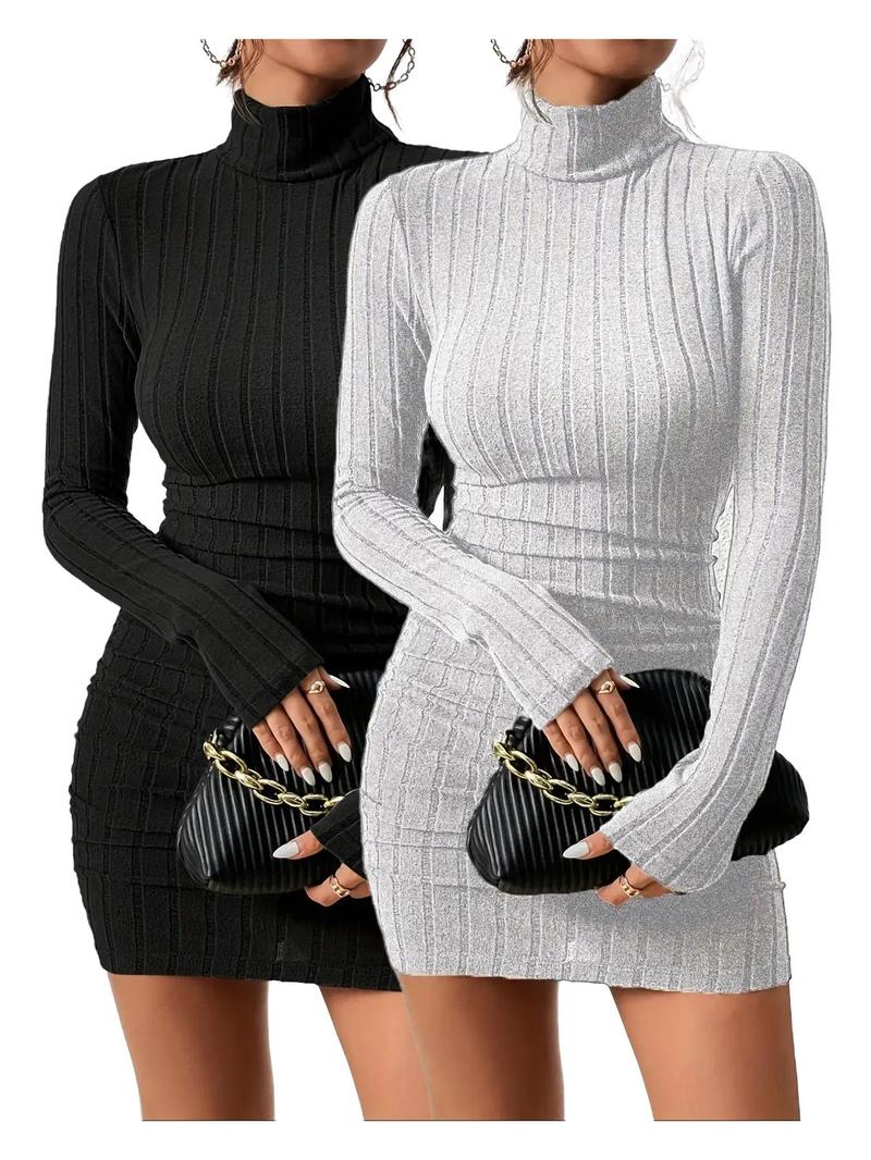 Tassel Striped Women Maxi Dress Sleeveless Turtleneck Skinny Personality Design Bodycon Y2K Casual main image 0