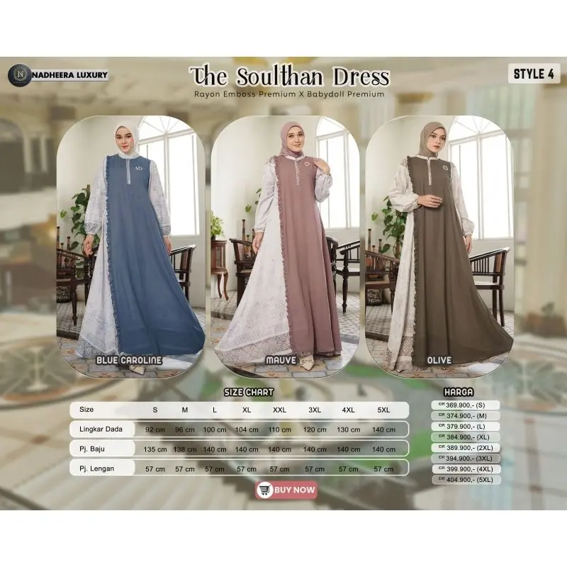 COUPLE DRESS 2 & 4 THE SOULTHAN FAMSET BY NADHEERA 1