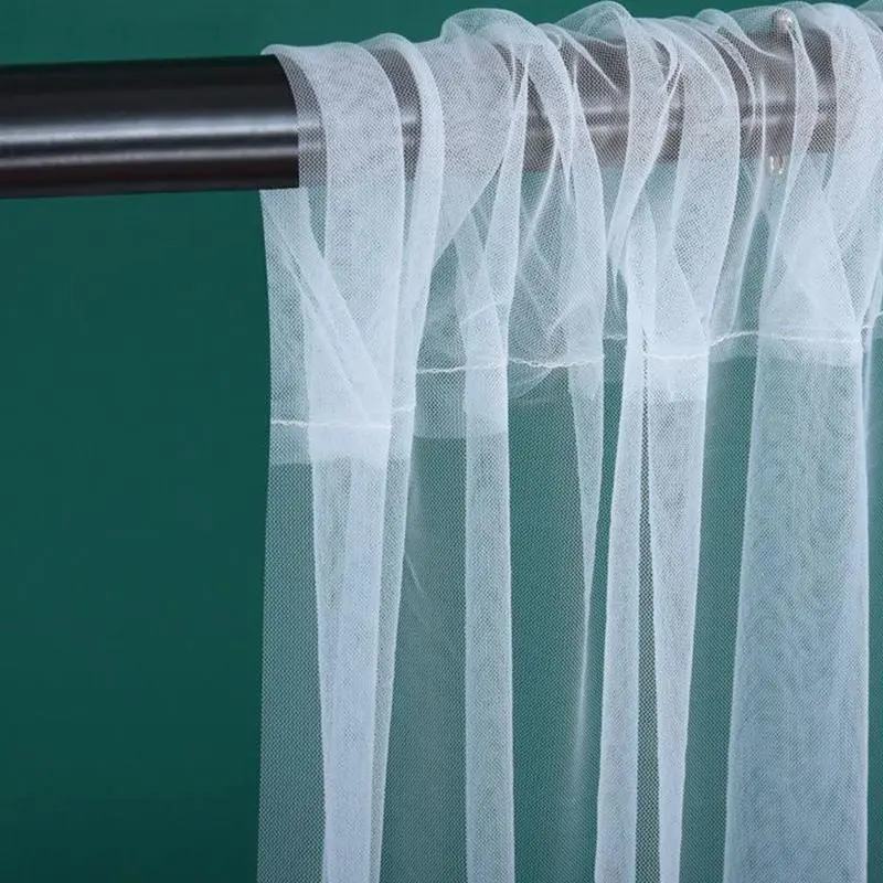 Solid Color Chiffon Curtain, 1 Count Transparent Chiffon Background Screen, Party & Wedding Decoration Supplies for Home Party Wedding 4