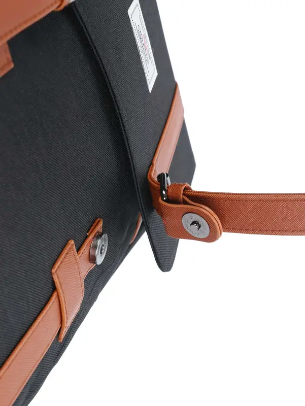 Durable Casual Solid Color Backpack, Lightweight Nylon Backpack with Built-in Organizer, Retro Style Backpack for Men & Women for Work & School 5