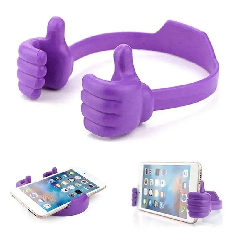 Thumbs-up Modeg Colorful Holder Smart Phone Bracket Mobile Phones Stands Mount Iphone for Samsung Tablet Desk Holders