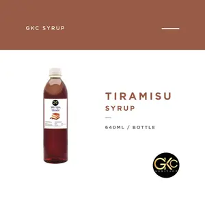 GKC Heritage Sirup Cair Konsentrat Minuman Tiramisu - HALAL - 640 mL - Tiramissu Syrup