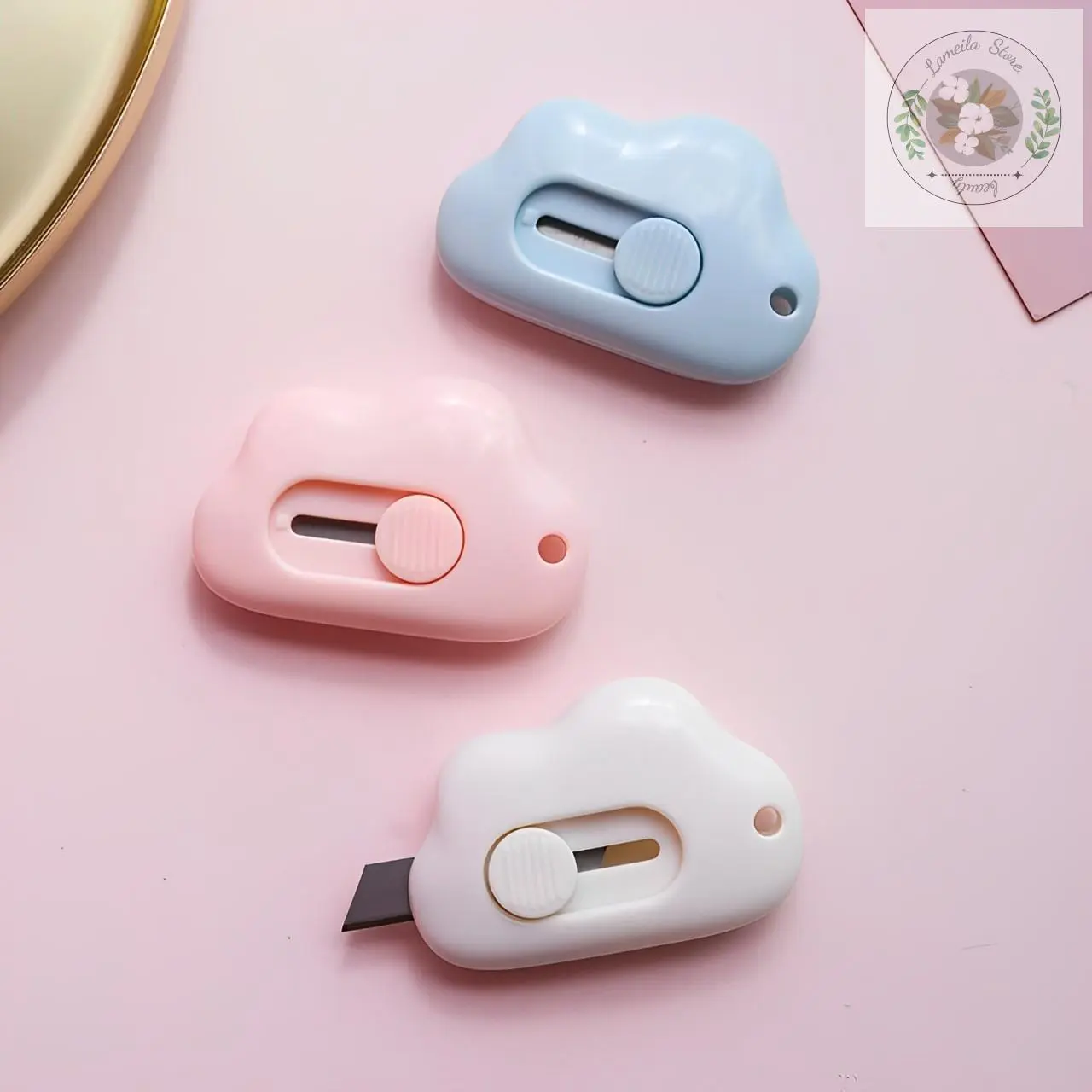 Dao Rọc Giấy Dao Dọc Giấy Mini Hình Dám Mây Xinh Xắn
