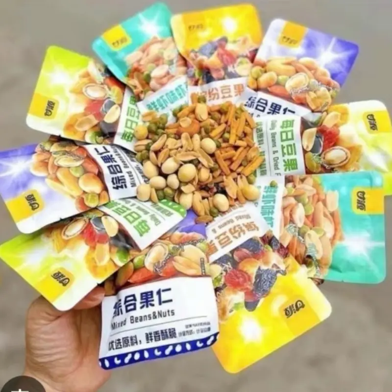 2kg (62-64) gói hạt mix ngũ cốc dinh dưỡng vị hoa quả sấy siêu ngon ăn vặt hàng loại 1 nội địa Trung 7