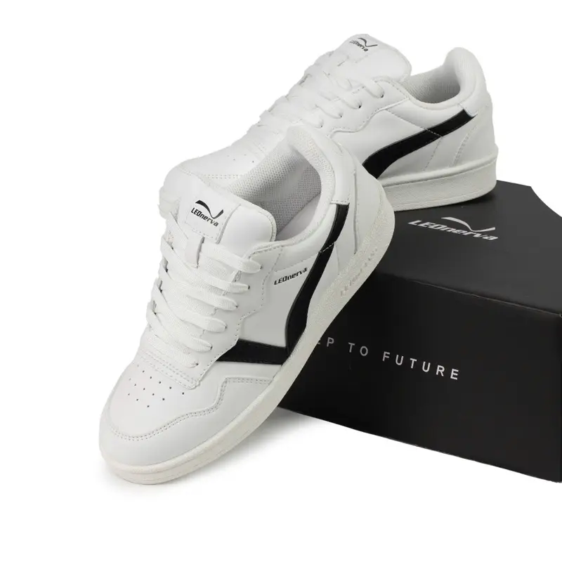 ày Sneaker Unisex Leonerva 808 VS1 - vạch đen - Đi lên 1 size nếu chân dày Shoes Đế Bằng Nam Len 2