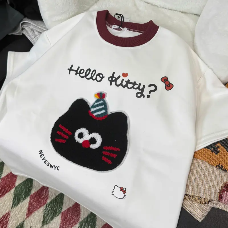 (COLLECTION SPRING) LUMI HOUSE ÁO THUN GÂN HÀN FORM RELAXED FIT DÀNH CHO NỮ STYLE CUTE CHẤT LIỆU THOÁNG MÁT MỀM MỊN HÌNH IN KẾT HỢP THÊU XÙ A01