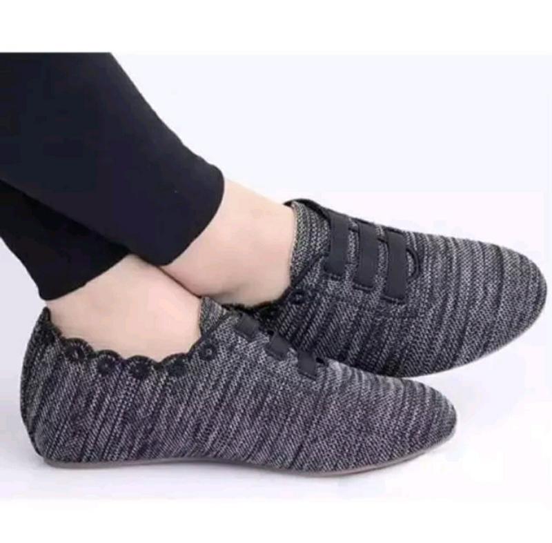 Product Introduction of Sepatu Wanita Flatshoes Safira Tali Karet DF 3