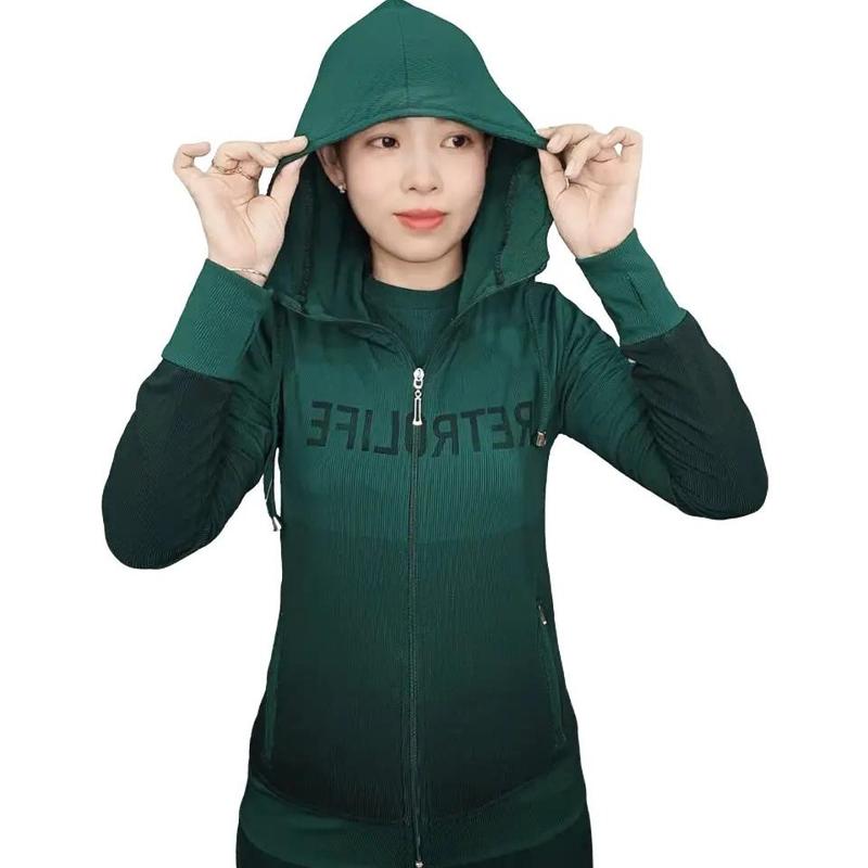 Áo Khoác Gân Tăm Loang Màu In Chữ có Đủ Size áo  khoác Nữ Thun Nhung Women