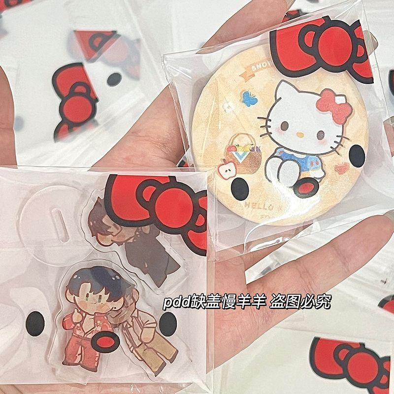 Túi nhựa, Quà tặng làm bánh My Melody Kitty hoạt hình, Tự dính, Thích hợp cho học sinh nữ tính, Bao bì bánh quy, Túi kẹo, Số lượng 48k miếng, Năm 2025 4