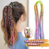 Gambar TALI KEPANG RAMBUT WARNA-WARNI ANAK / AKSESORIS HIASAN RAMBUT ANAK PEREMPUAN / RAINBOW / WARNA WARNI / JEPITAN Fashion - Slate dari Mysterygirl.id Kab. Bogor 1 Tokopedia
