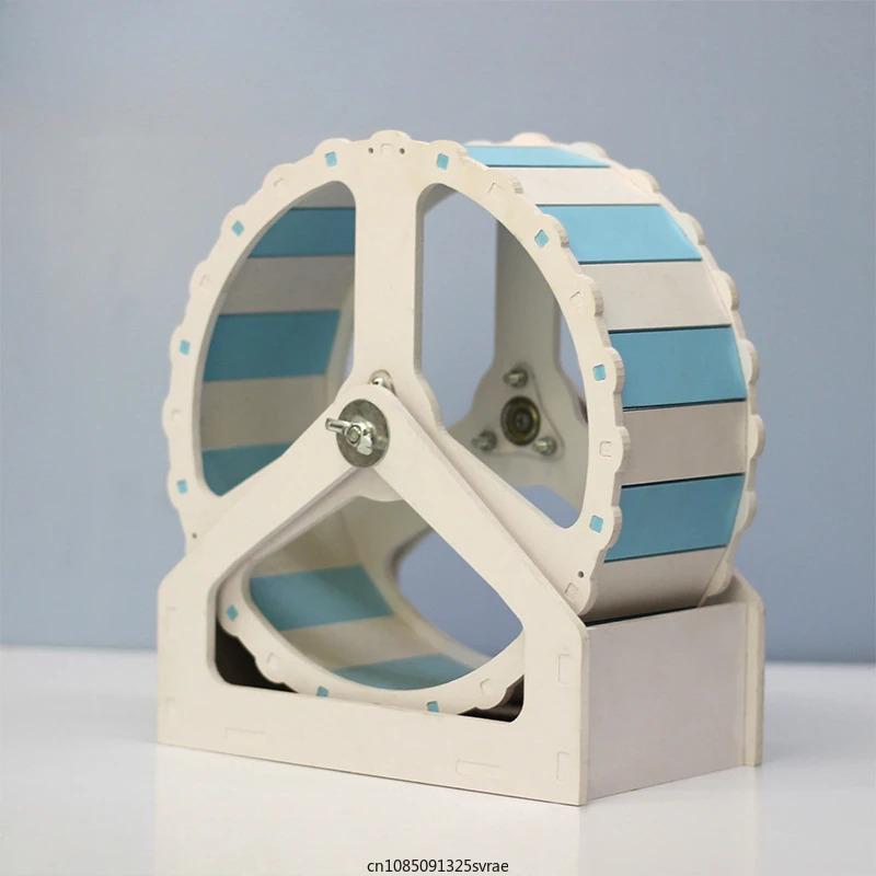 Product Introduction of Pet Hamster Sport Wheel Hamster Running Wheel Hamster Disc Exercise Wheel with Stand Funny Running Disc Toy Wheel for Hamster 8