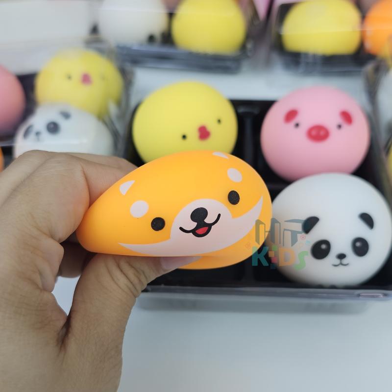 Đồ chơi giảm stress mô hình bánh bao mềm dẻo vận động giúp giải toả căng thẳng