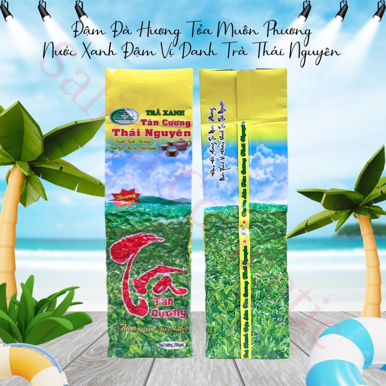 (Gói 500g) Chè Xanh Tân Cương Loại Thượng Hạng, Chính Gốc Tân Cương Thái Nguyên, Không Chất Bảo Quản