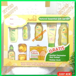 Zwitsal Baby Gift Box Set Spa Essential Paket Hemat Lengkap A Kulit Bayi Bunda Bayi Baru lahir Bayi Balita Cewek Cowok