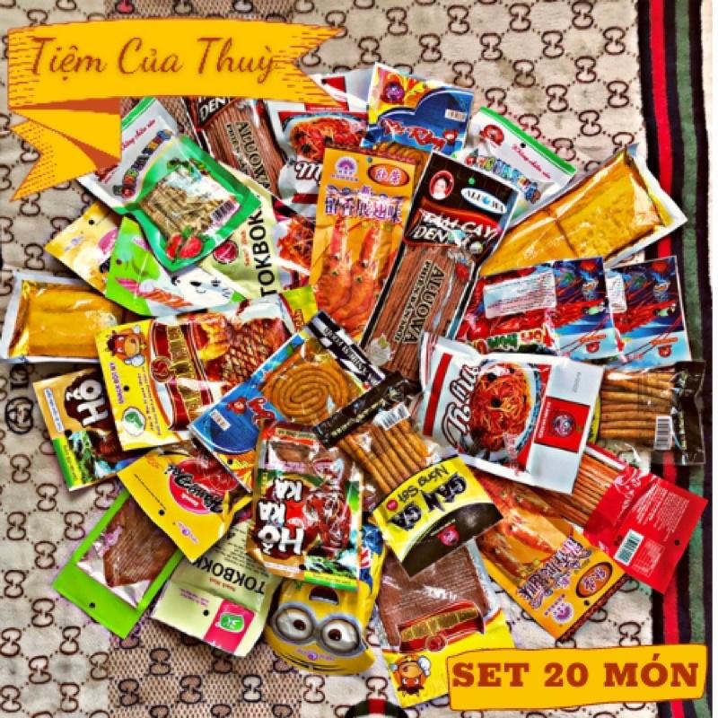  COMBO Đồ ăn vặt CAY SIÊU HOT đồ 1k TIỆM CỔNG TRƯỜNG 20 Gói  Tiệm ăn vặt Thuỳ Bùi 