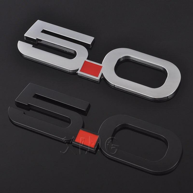 Product Introduction of Car Car Sticker 5.0 Emblem Rear Trunk Badge Metal Decal For Ford Mustang GT 500 Cobra Focus Mondeo Fiesta Land Rover SUV Car Styling car accessories 14
